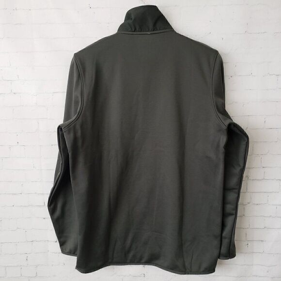 Under Armour Fleece 1/2 Zip Mens Size S Baroque Green Pullover Jacket NEW - Picture 6 of 10